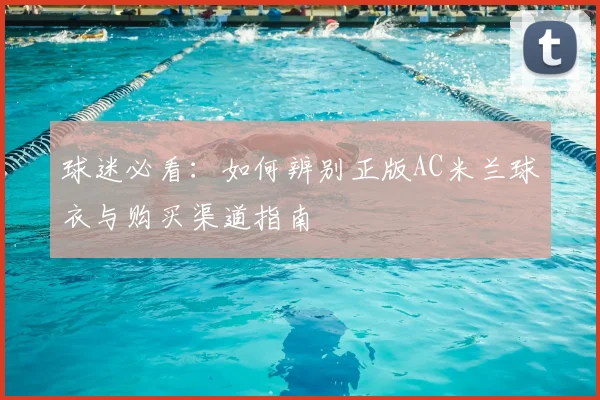 球迷必看：如何辨别正版AC米兰球衣与购买渠道指南